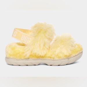 UGG fluff sugar sandal Yellow